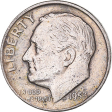 Moneta, Stati Uniti, Dime, 1953