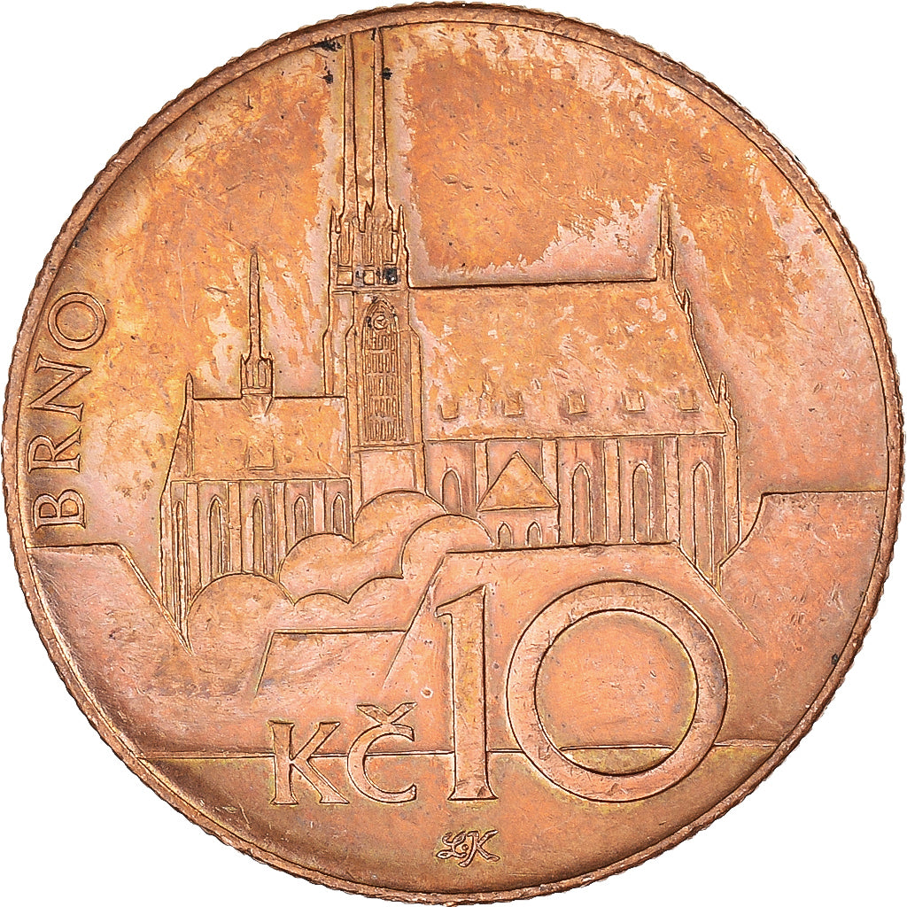 Monnaie, République Tchèque, 10 Korun, 2003