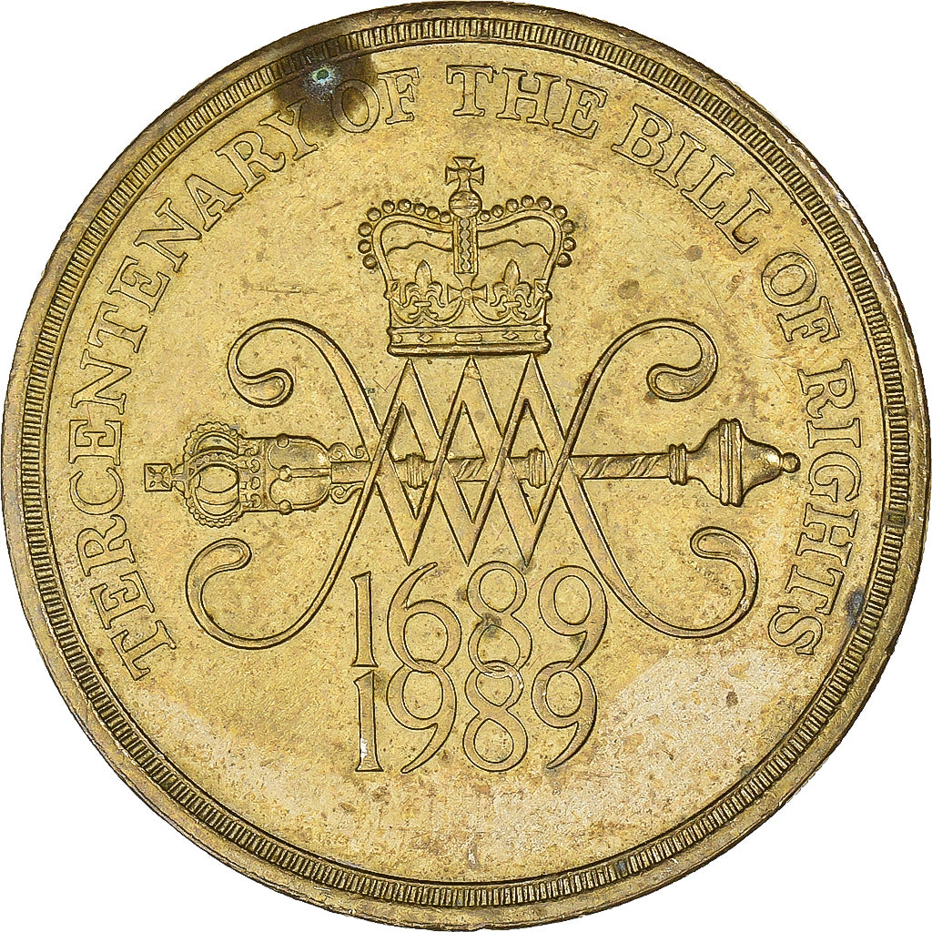 Great Britain, 2 Pounds, 1989