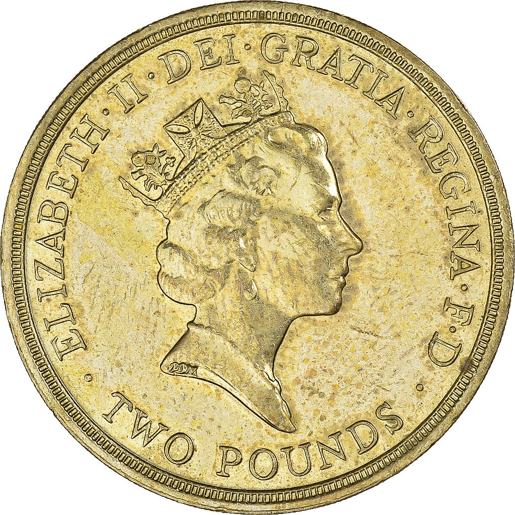 Great Britain, 2 Pounds, 1989