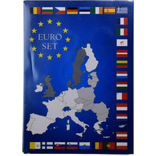 Grèce, Set 1 ct. - 2 Euro, Euro set, 2002, Athènes, FDC