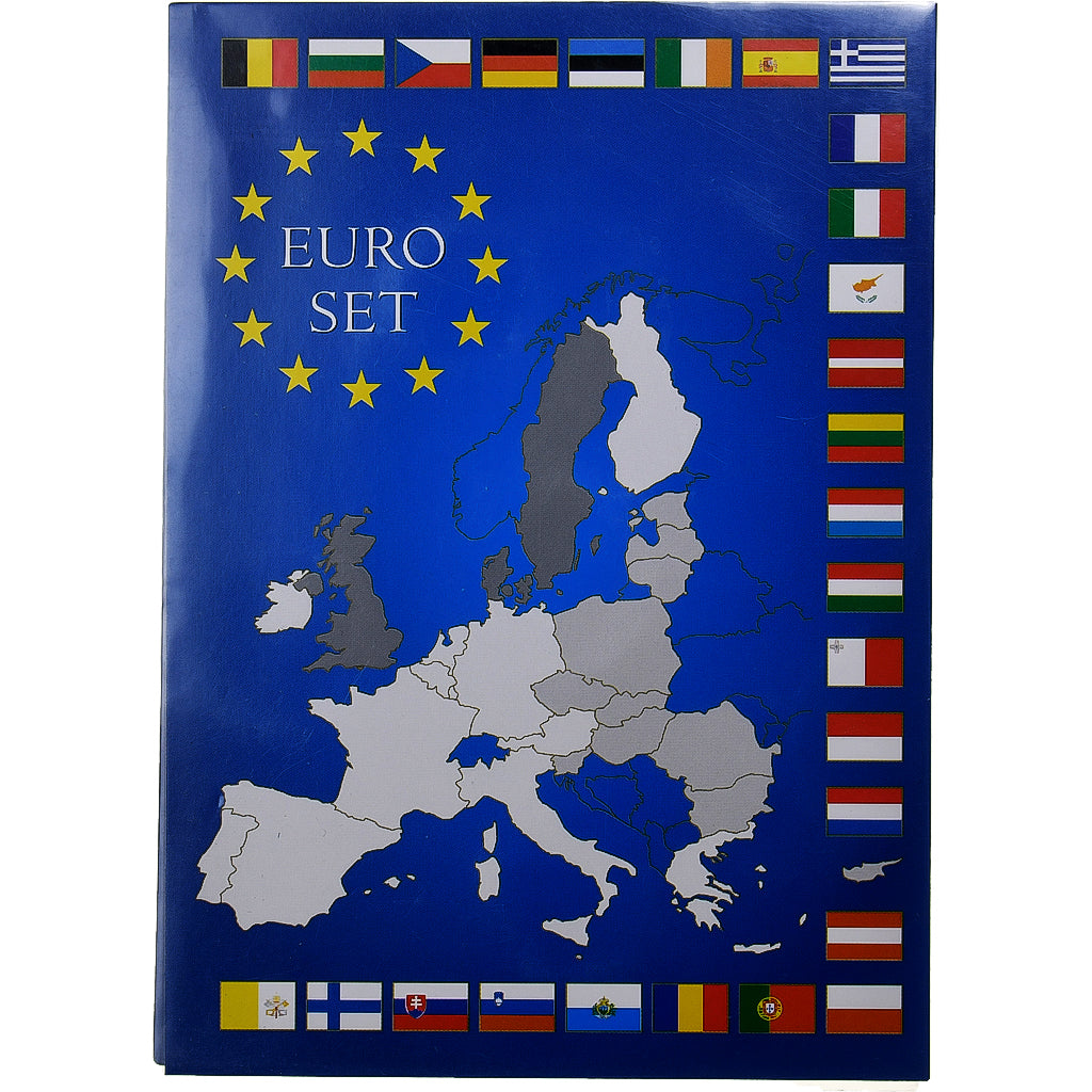 Greece, Set 1 ct. - 2 Euro, Euro set, 2007, Athens, MS(65-70)
