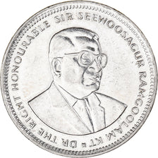 Moneta, Mauritius, 1/2 Rupee, 1990