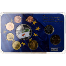 Cyprus, Set 1 ct. - 2 Euro + European coin, 2008, Vantaa, MS(65-70)