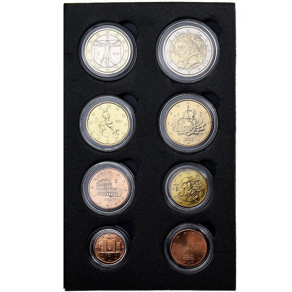 Italien, Set 1 ct. - 2 Euro, Mixed Dates, Rome, STGL