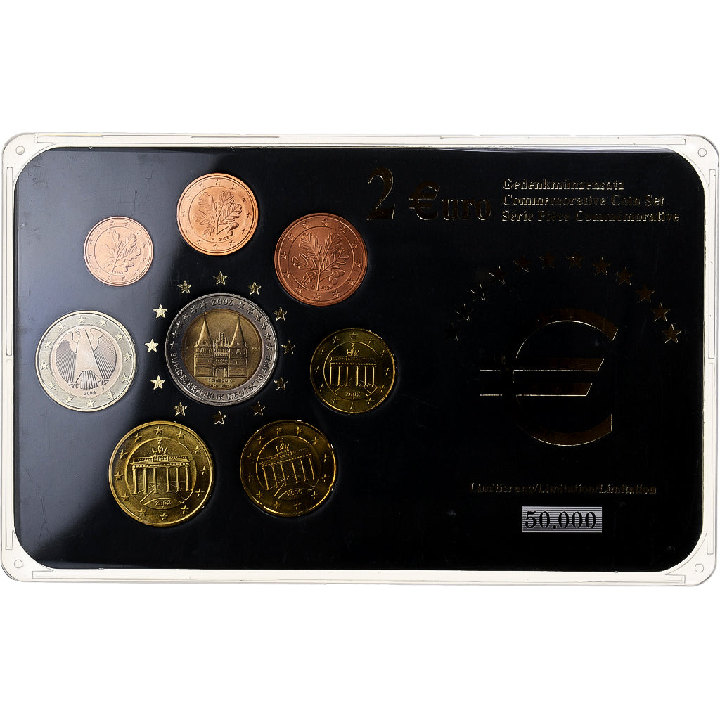 Germany, Set 1 ct. - 2 Euro, Mixed Dates, AU(55-58)