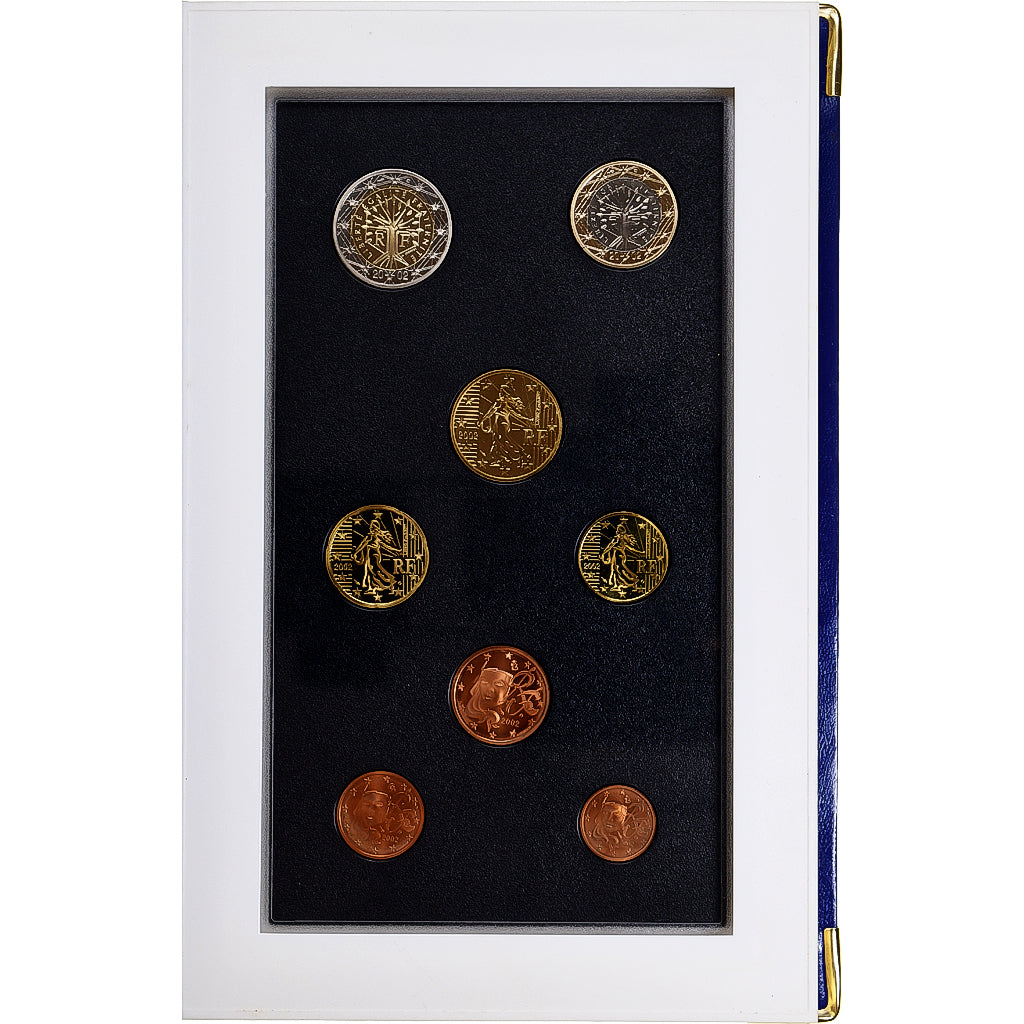 Frankreich, Coffret 1c. à 2€, PP, 2002, MDP, STGL