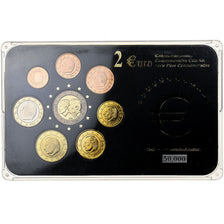 Belgium, Albert II, Set 1 ct. - 2 Euro, Mixed Dates, Brussels, AU(55-58)