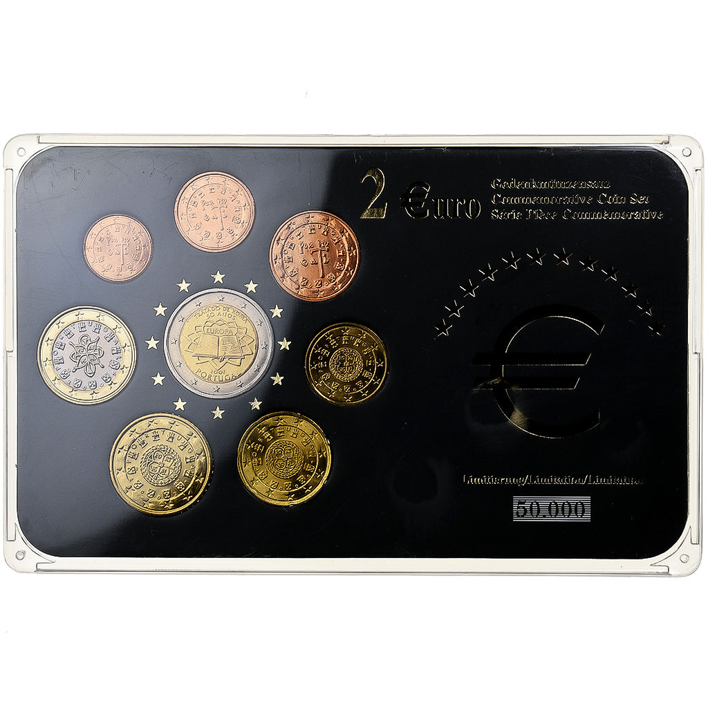 Portugal, Set 1 ct. - 2 Euro, Mixed Dates, Lisbon, AU(55-58)