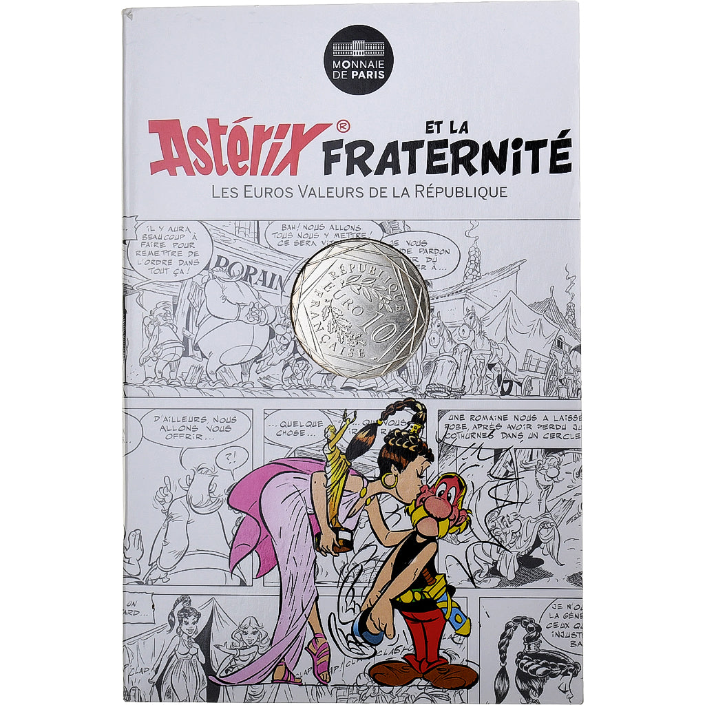 France, 10 Euro, Astérix Fraternité (Astérix et Latraviata), 2015, MDP