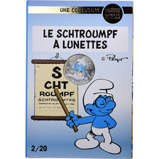 Frankreich, 10 Euro, Le Schtroumpf à Lunettes (2/20), Colorized, 2020, MDP