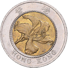 Moneda, Hong Kong, 10 Dollars, 1995
