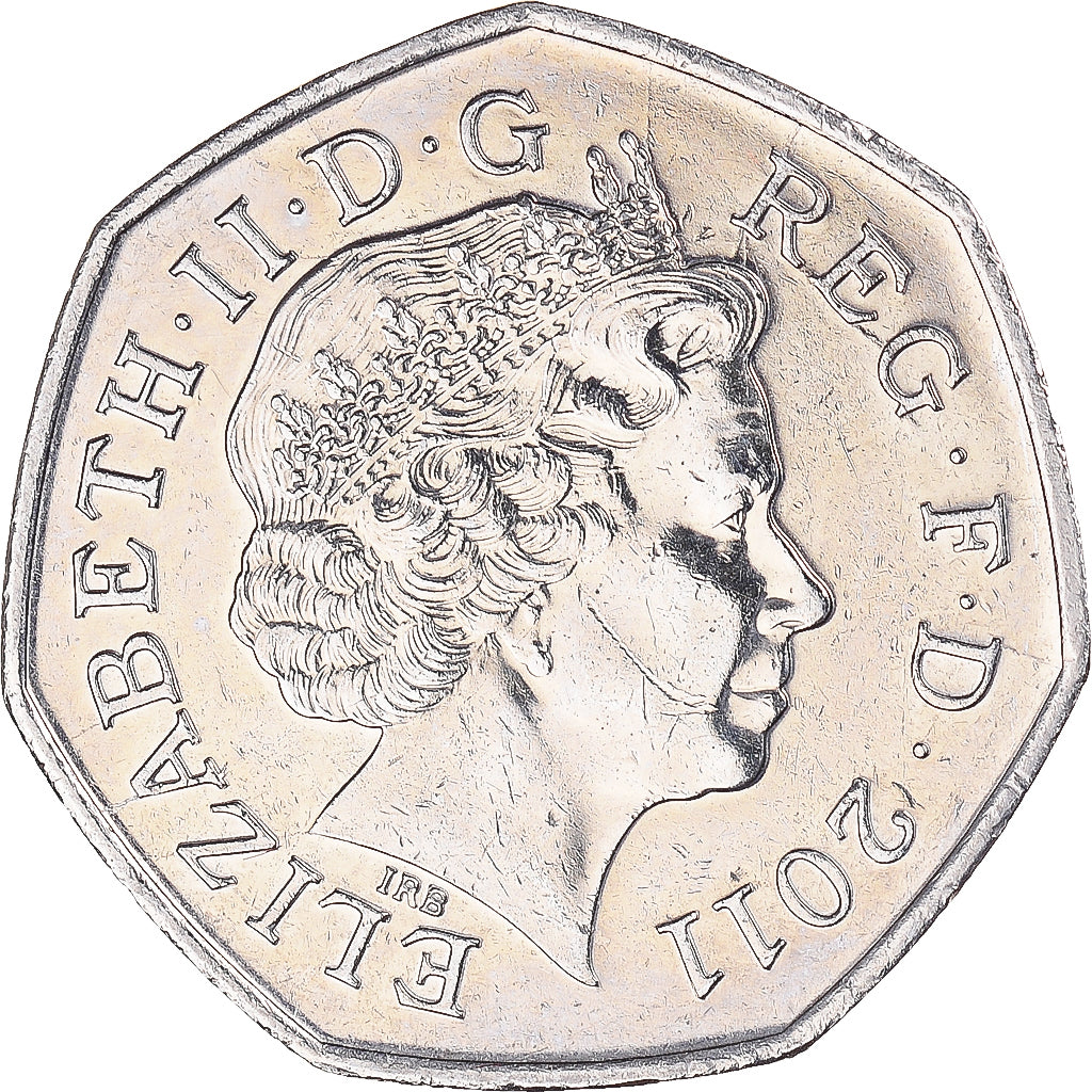 Münze, Großbritannien, 50 Pence, 2011