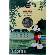 Frankreich, 10 Euro, Mickey Un tour de Loire, 2018, MDP, Silber, STGL
