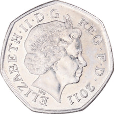 Munten, Groot Bretagne, 50 Pence, 2011
