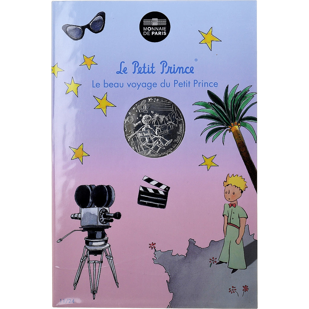 France, 10 Euro, Petit Prince (fait du cinéma), 2016, MDP, Argent, FDC