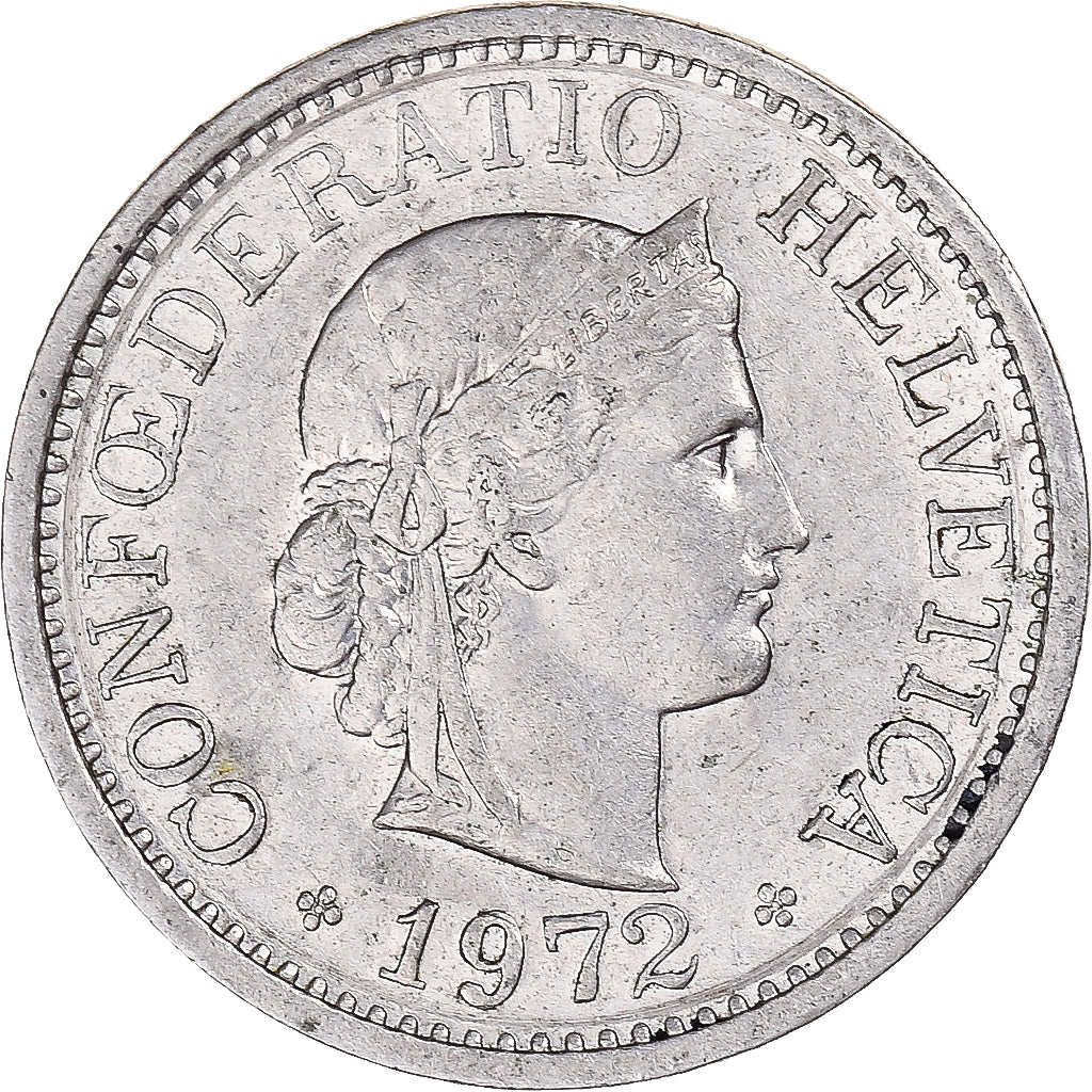 Moneta, Svizzera, 10 Rappen, 1972