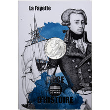Francia, 10 Euro, Pièce d'Histoire - La Fayette, 2019, MDP, Argento, SPL