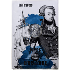 France, 10 Euro, Pièce d'Histoire - La Fayette, 2019, MDP, Silver, MS(65-70)