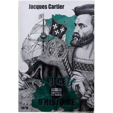 France, 10 Euro, Pièce d'Histoire - Jacques Cartier, 2019, MDP, Silver