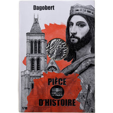 France, 10 Euro, Pièces d'Histoire - Dagobert, 2019, MDP, Argent, FDC