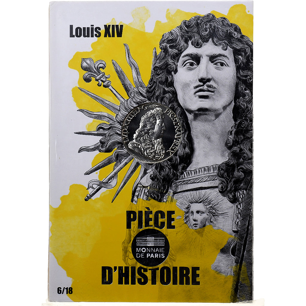France, 10 Euro, Pièce d'Histoire - Louis XIV, 2019, MDP, Silver, MS(65-70)