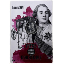 Francia, 10 Euro, Pièce d'Histoire - Louis XVI, 2019, MDP, Argento, FDC