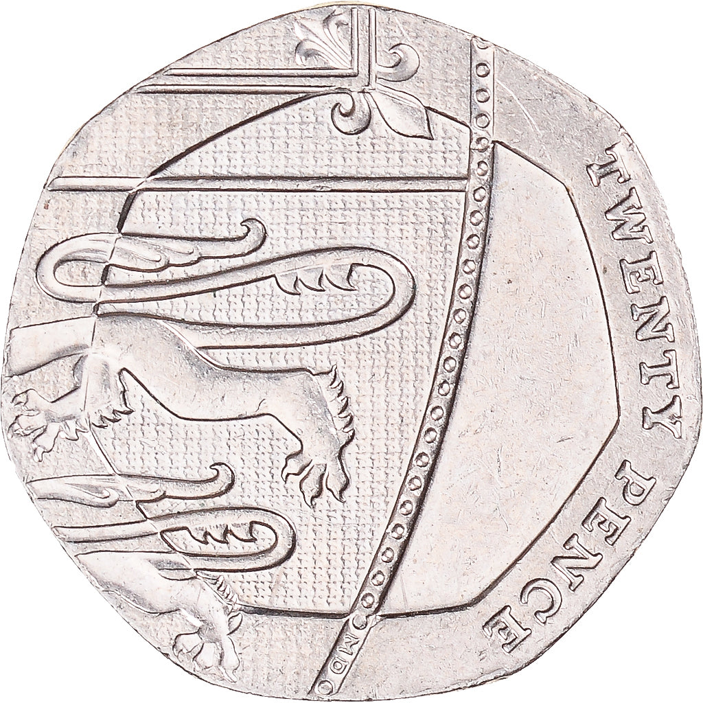 Moeda, Grã-Bretanha, 20 Pence, 2012