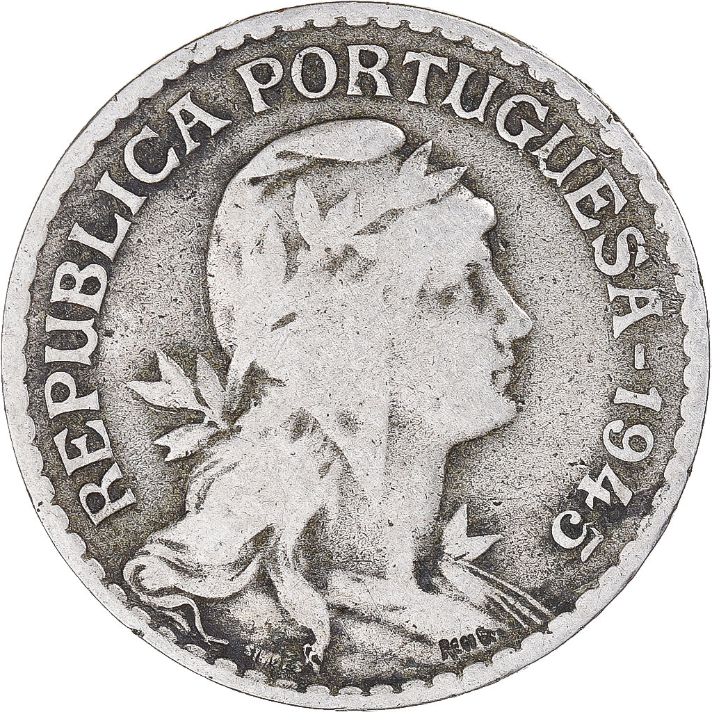 Moneda, Portugal, Escudo, 1945