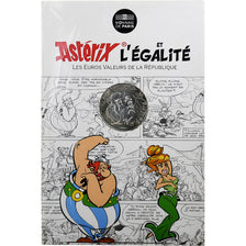 France, 10 Euro, Égalité Le devin - Mme Agecanonix et Obélix, 2015, MDP