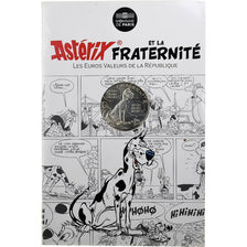 Francia, 10 Euro, Astérix Fraternité (La grande traversée), 2015, MDP, Plata