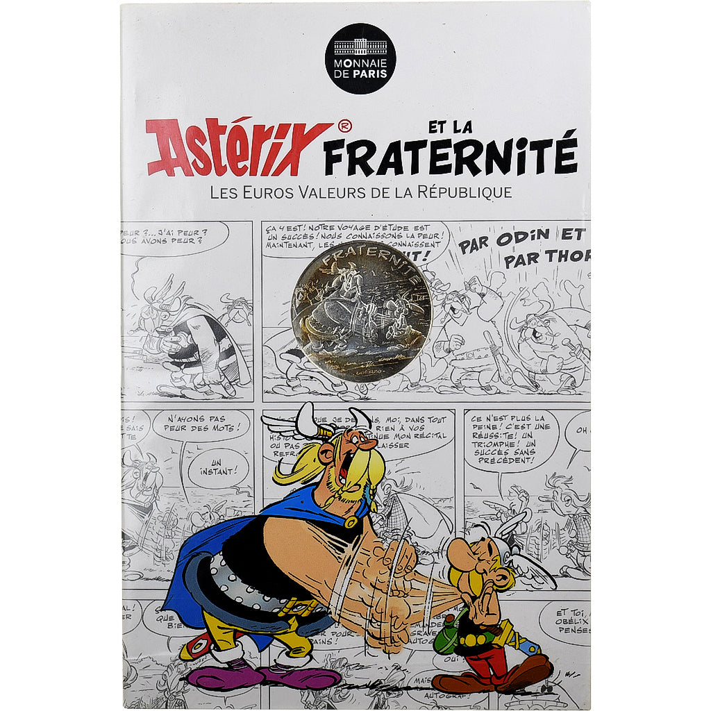 France, 10 Euro, Astérix Fraternité (Astérix et les Normands), 2015, MDP
