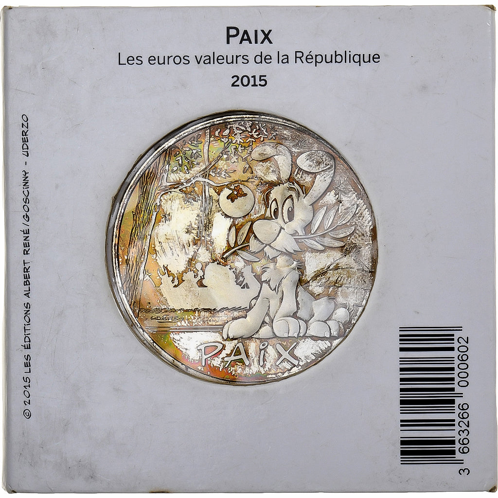 França, 50 Euro, Astérix et la Paix - Tour de Gaule d'Astérix, 2015, MDP