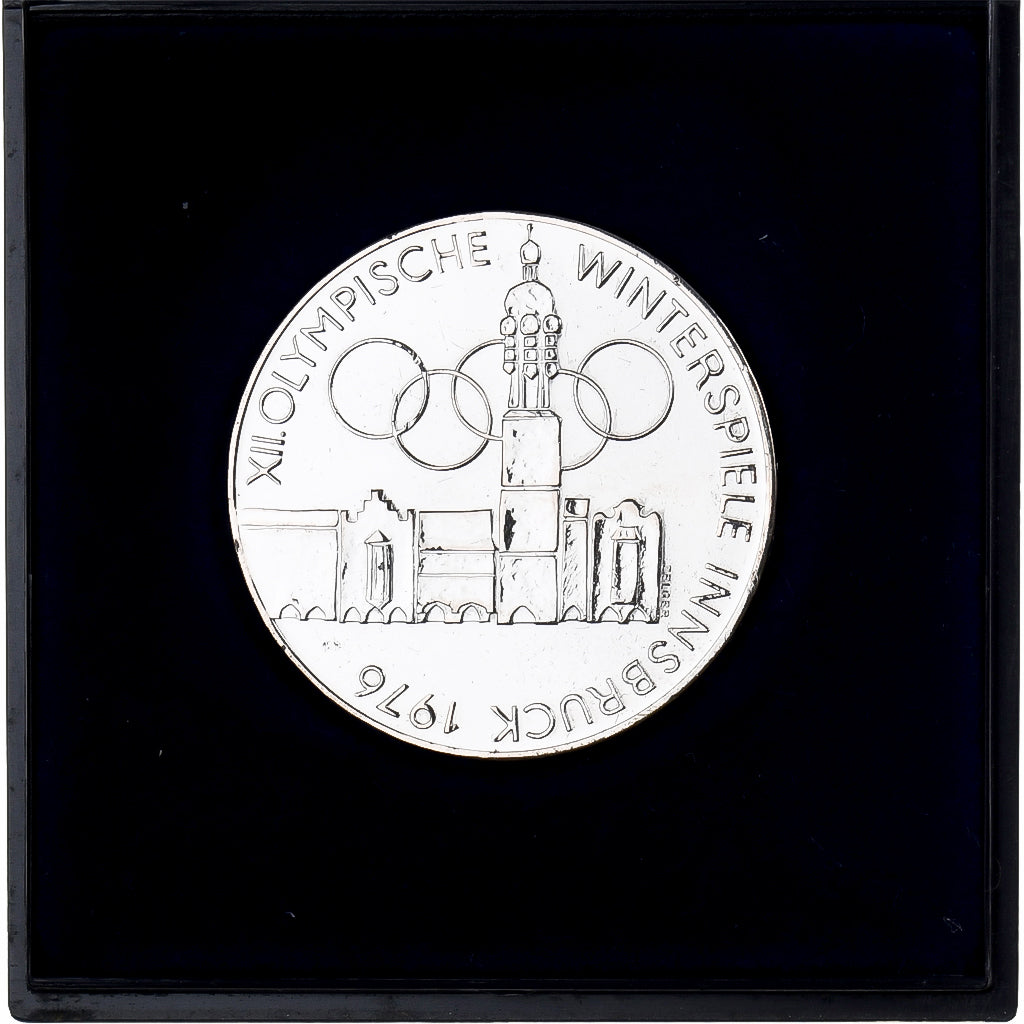 Austria, 100 Schilling, 1975, Vienna, Srebro, MS(64)