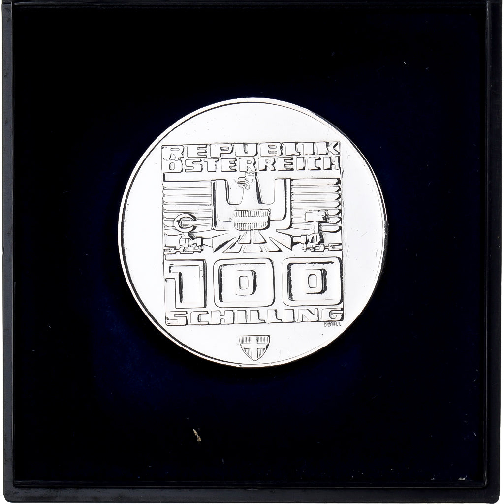 Austria, 100 Schilling, 1975, Vienna, Argento, SPL+