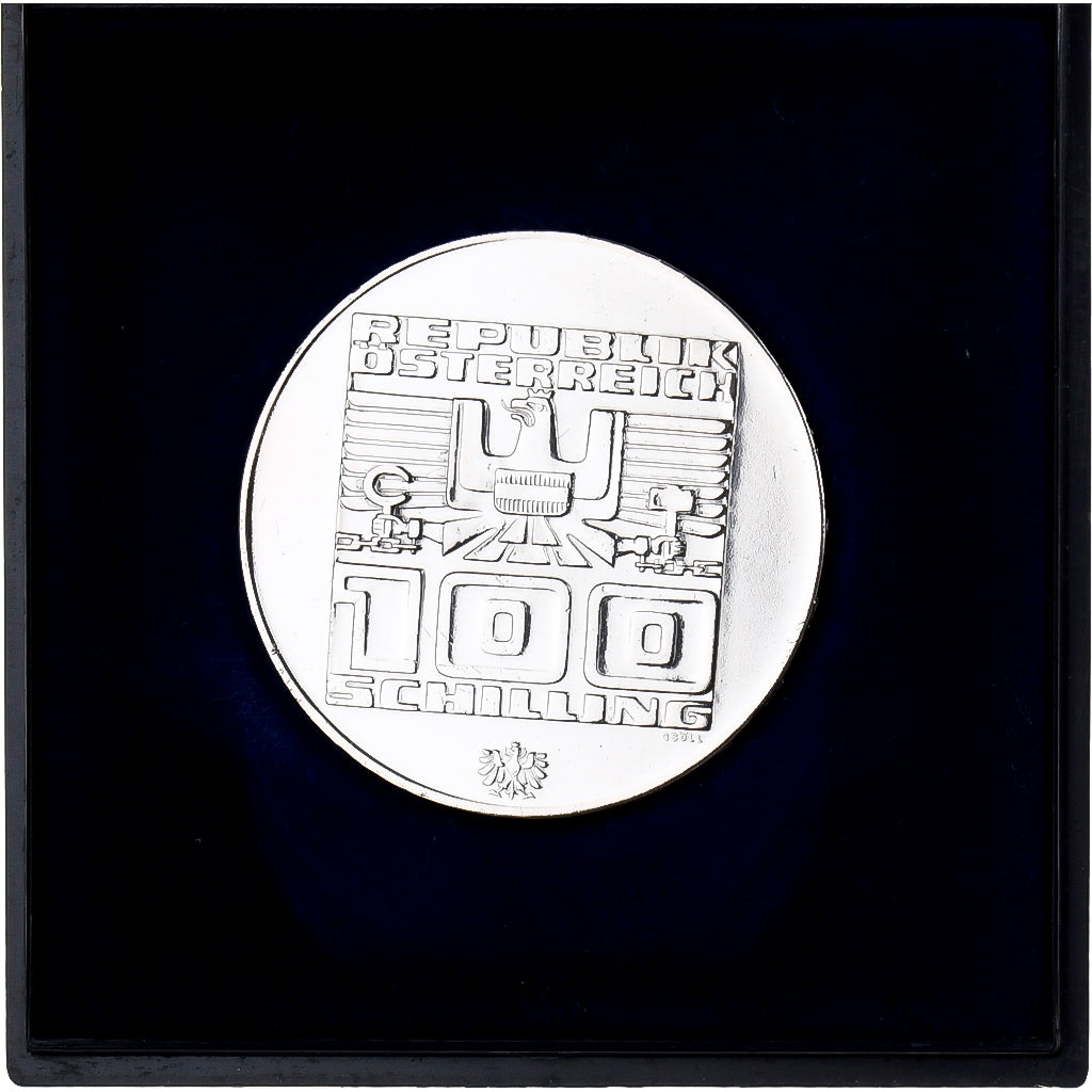 Austria, 100 Schilling, 1975, Vienna, Argento, SPL+