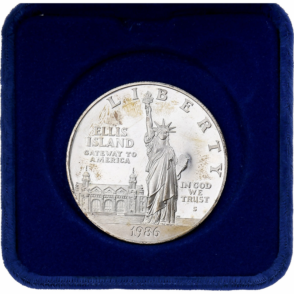 United States, Liberty Dollar, Statue of Liberty, 1986, San Francisco, Proof