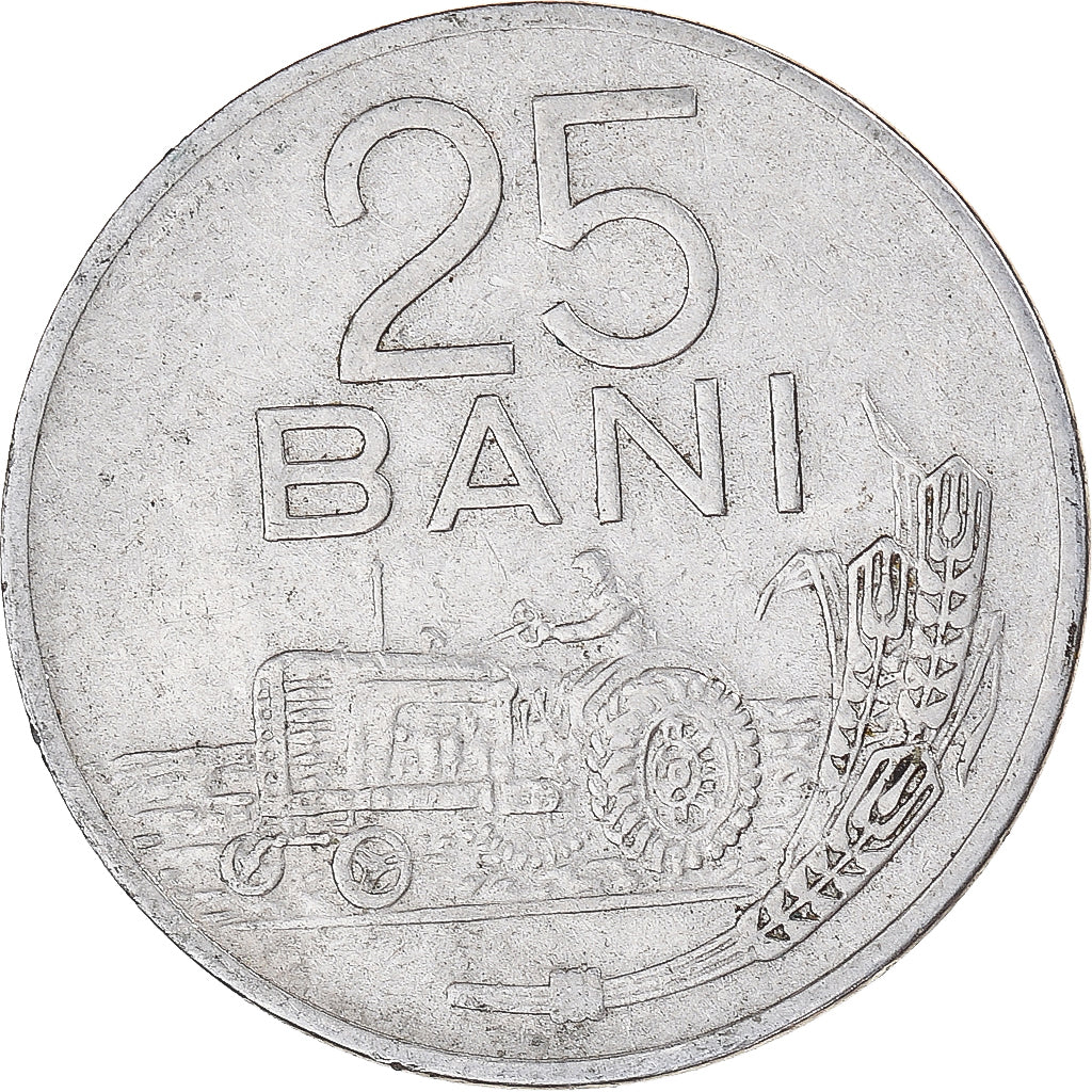 Münze, Rumänien, 25 Bani, 1960
