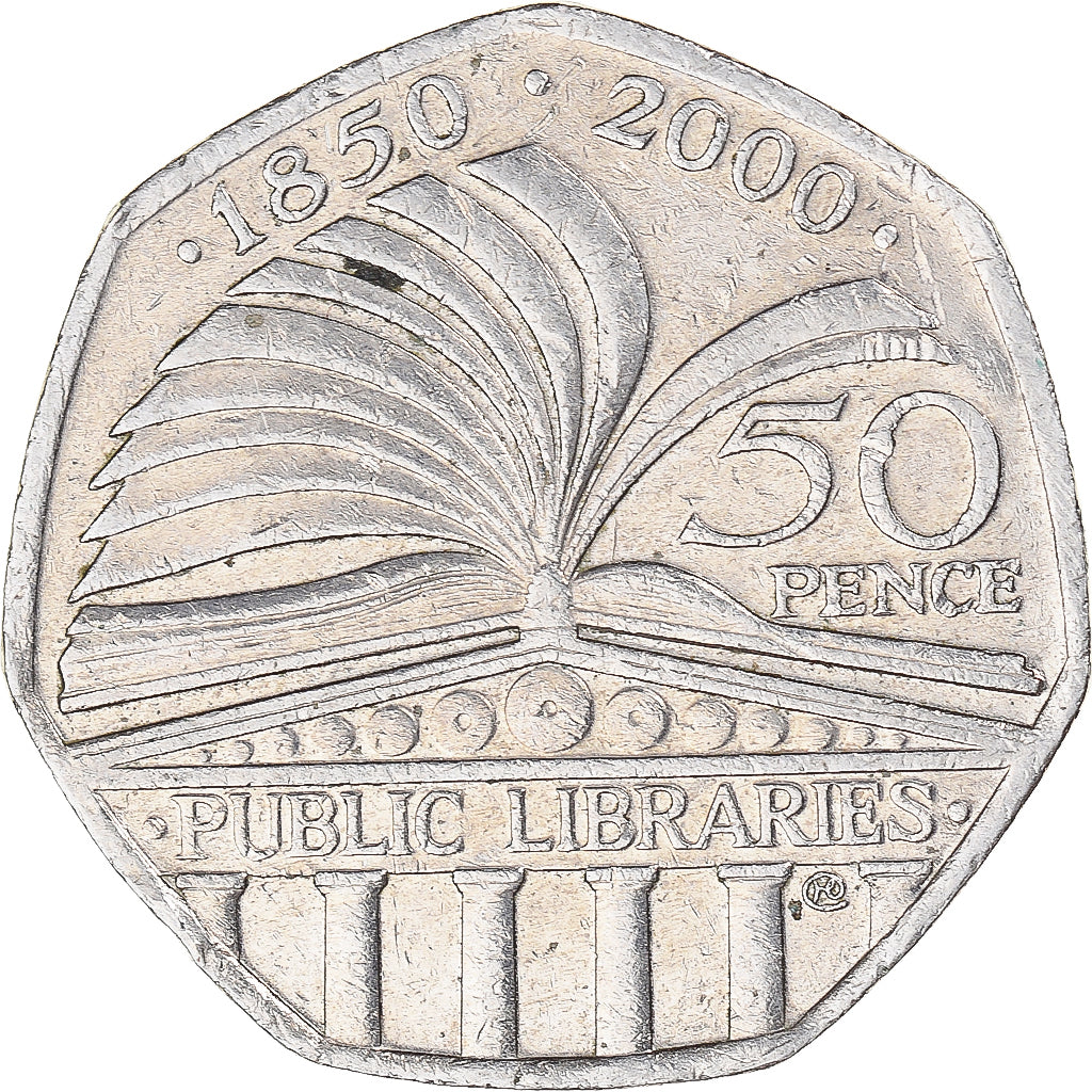 Coin, Great Britain, 50 Pence, 2000