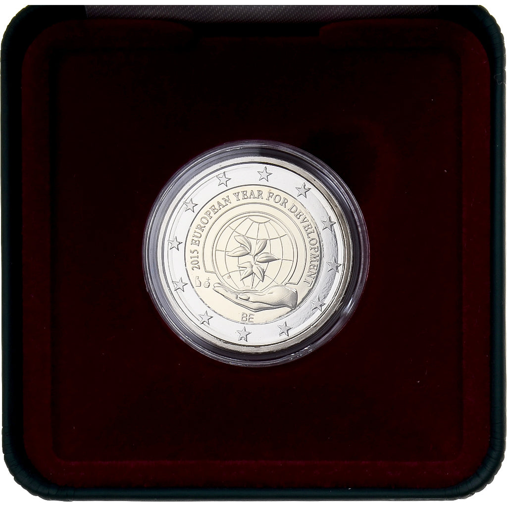 Belgique, 2 Euro, Année européenne du Développement, 2015, Bruxelles