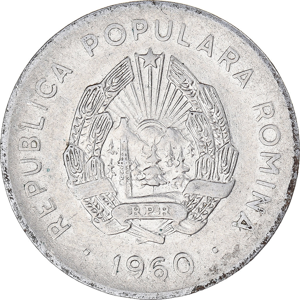 Münze, Rumänien, 25 Bani, 1960