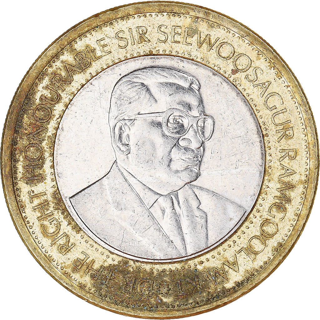Coin, Mauritius, 20 Rupees, 2007