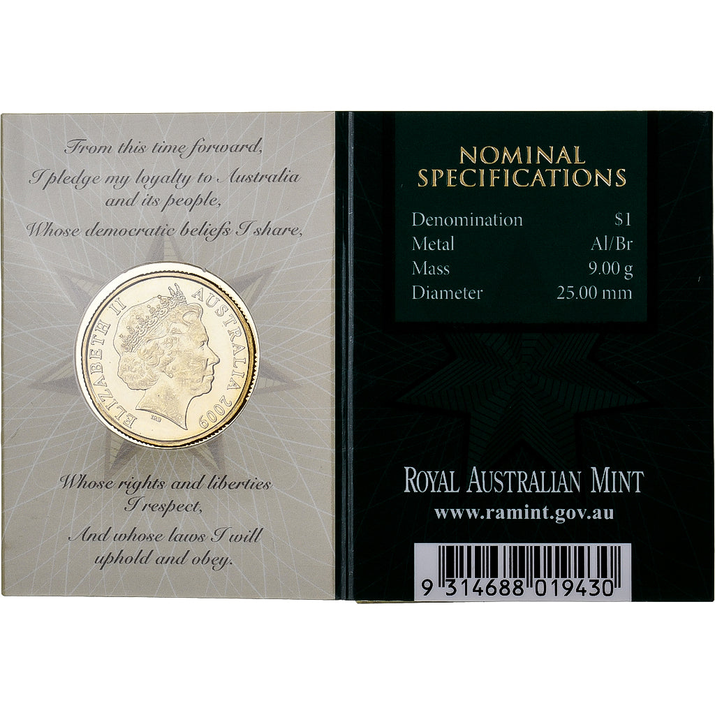Australië, Elizabeth II, Dollar, Australian Citizenship, 2009, Canberra