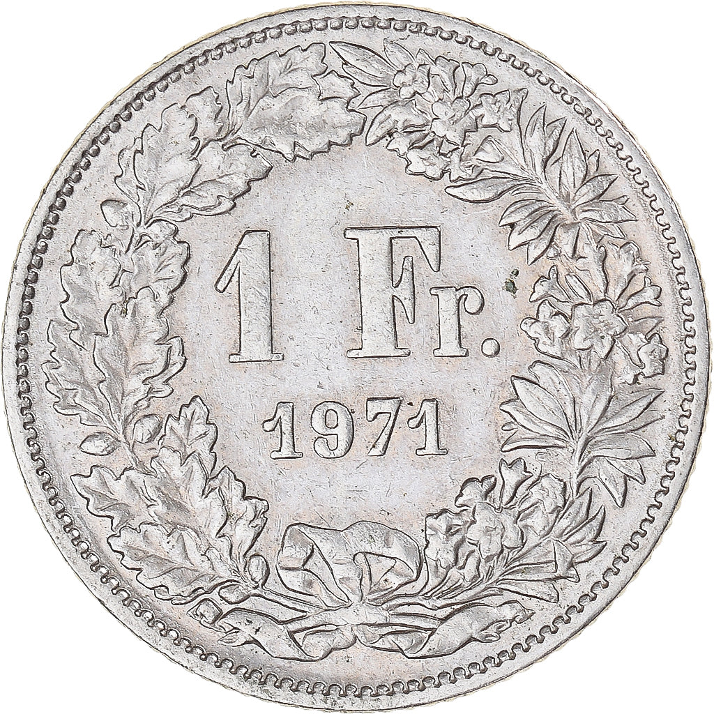 Coin, Switzerland, Franc, 1971