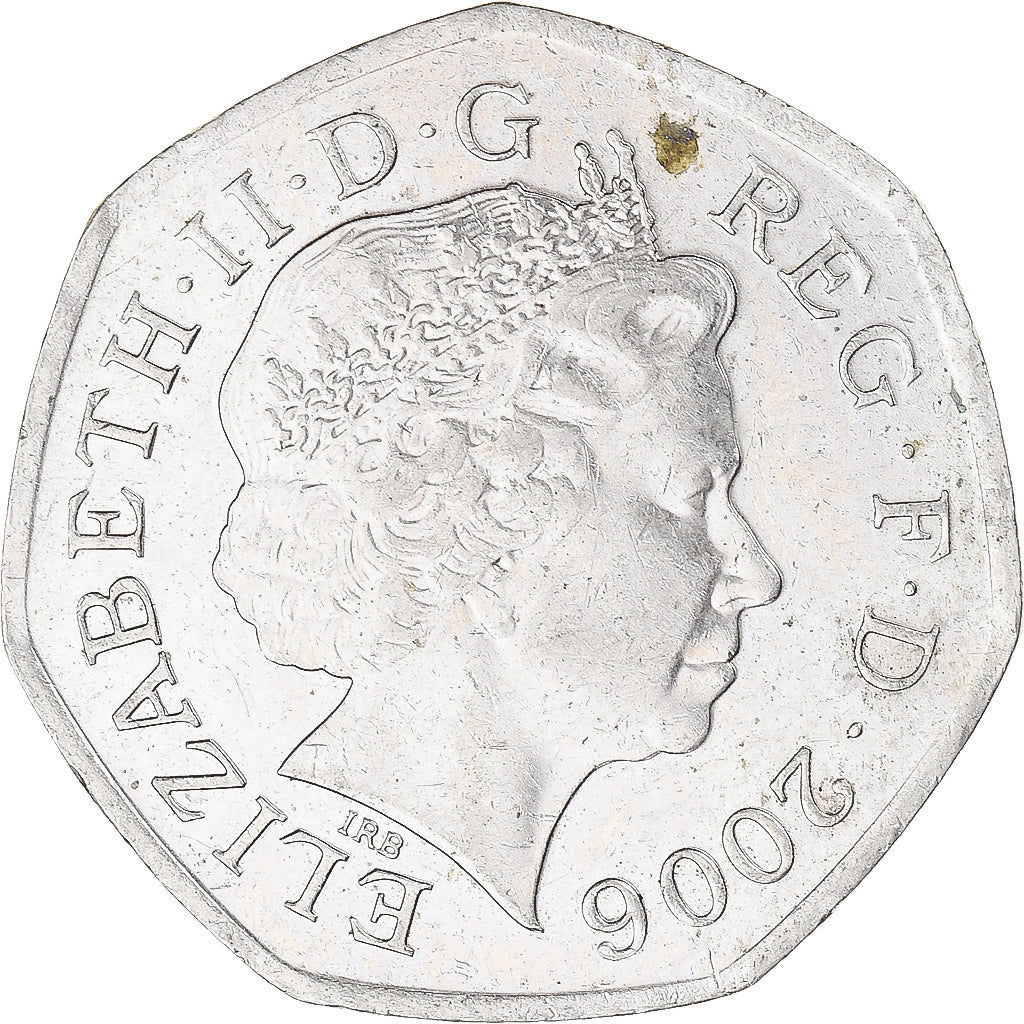 Coin, Great Britain, 50 Pence, 2006
