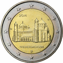 Germany, 2 Euro, Niedersachsen, 2014, Munich, Bi-Metallic, MS(60-62)