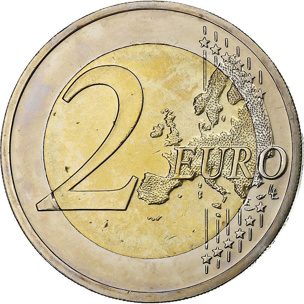 Germany, 2 Euro, Niedersachsen, 2014, Stuttgart, Bi-Metallic, AU(55-58)