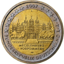 Germany, 2 Euro, Mecklenburg-Vorpommern, 2007, Berlin, Bi-Metallic, MS(63)