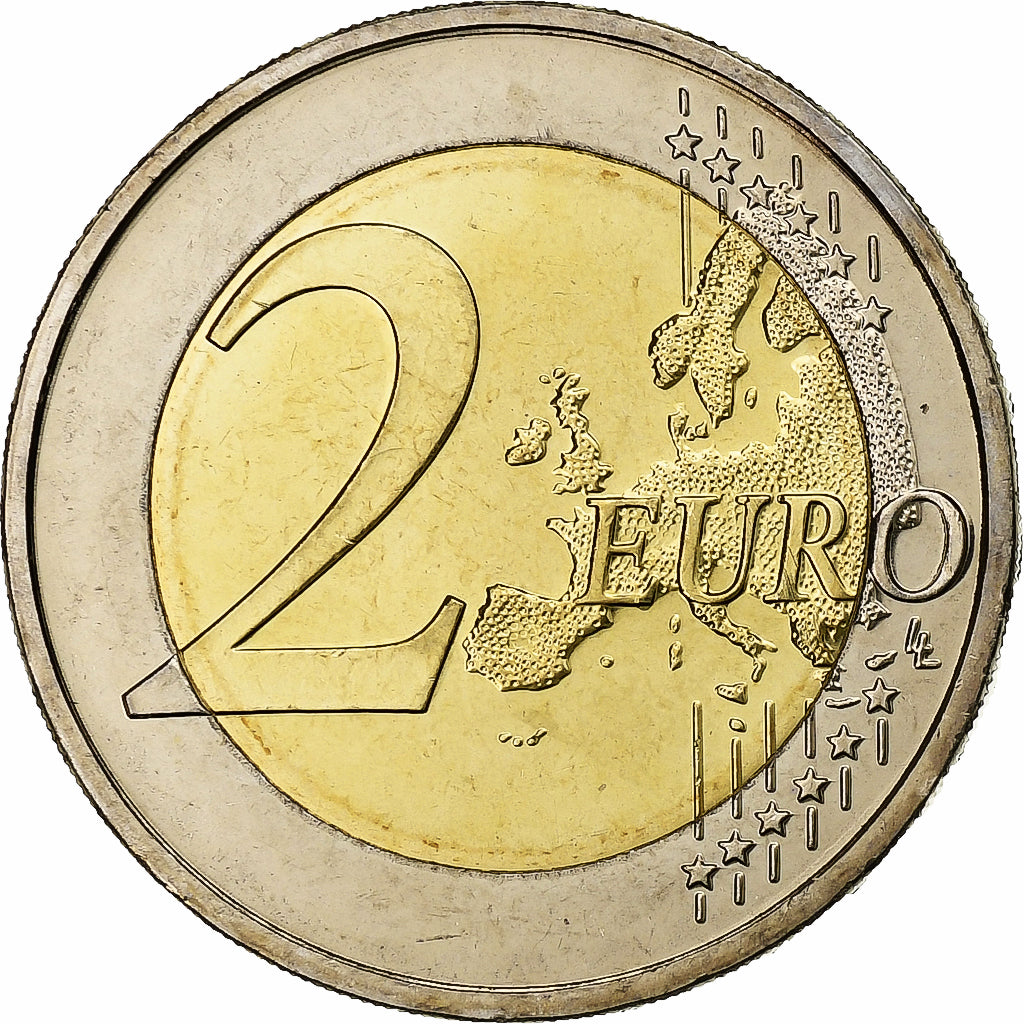 Niemcy, 2 Euro, Mecklenburg-Vorpommern, 2007, Karlsruhe, Bimetaliczny, MS(63)