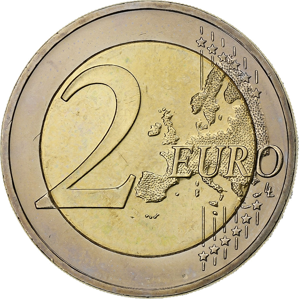 Allemagne, 2 Euro, Hessen, 2015, Berlin, Bimétallique, SUP
